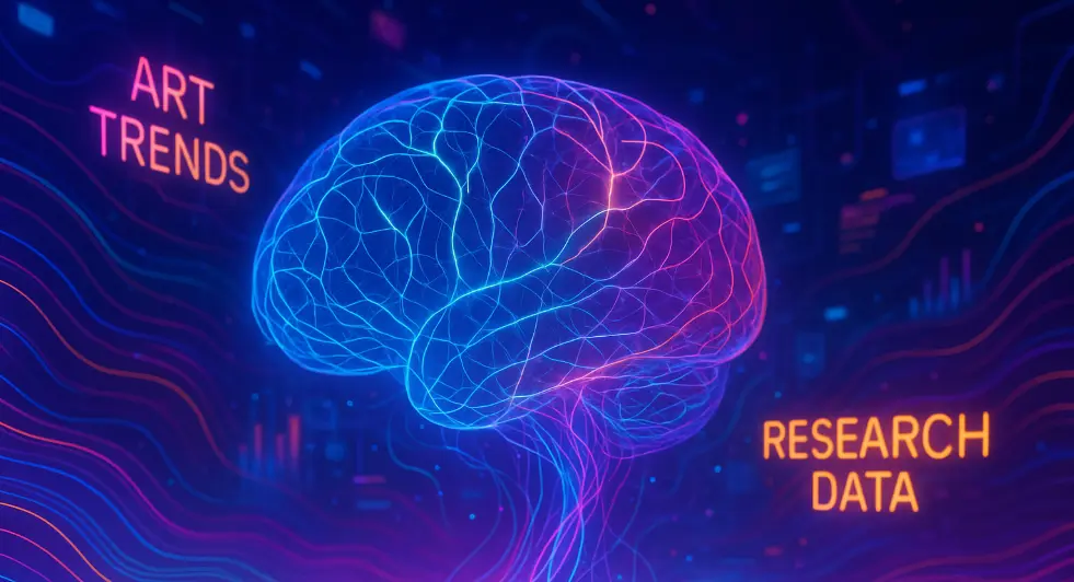 Deep Research illustration